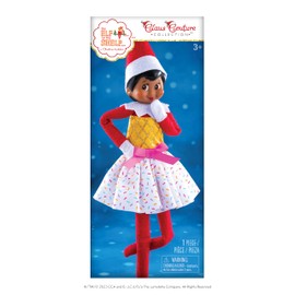 The Elf on the Shelf Claus Couture Ice Cream Party Dress Accessory for your Scout Elf - Ice Cream Cone Inspired Dress & Bodice - Scout Elf NOT Included