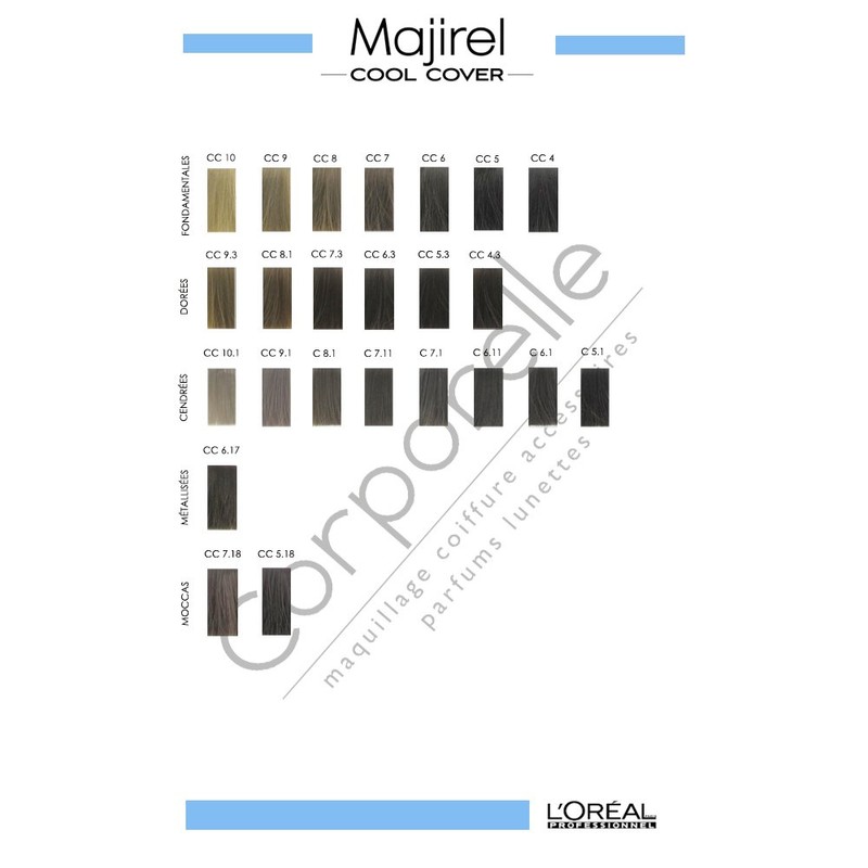 L'Oréal Majirel Cool Cover 4.3 Medium Brown Gold Beige 50