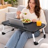 Portable Lap Desk for Working & Eating – Foldable Bed