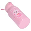 500ml Kids Stainless Steel Straw Thermal Insulation Cup Temperature Display