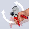 KNIPEX Pipe Cutter for Composite and Plastic Pipes Chrome-Plated with
