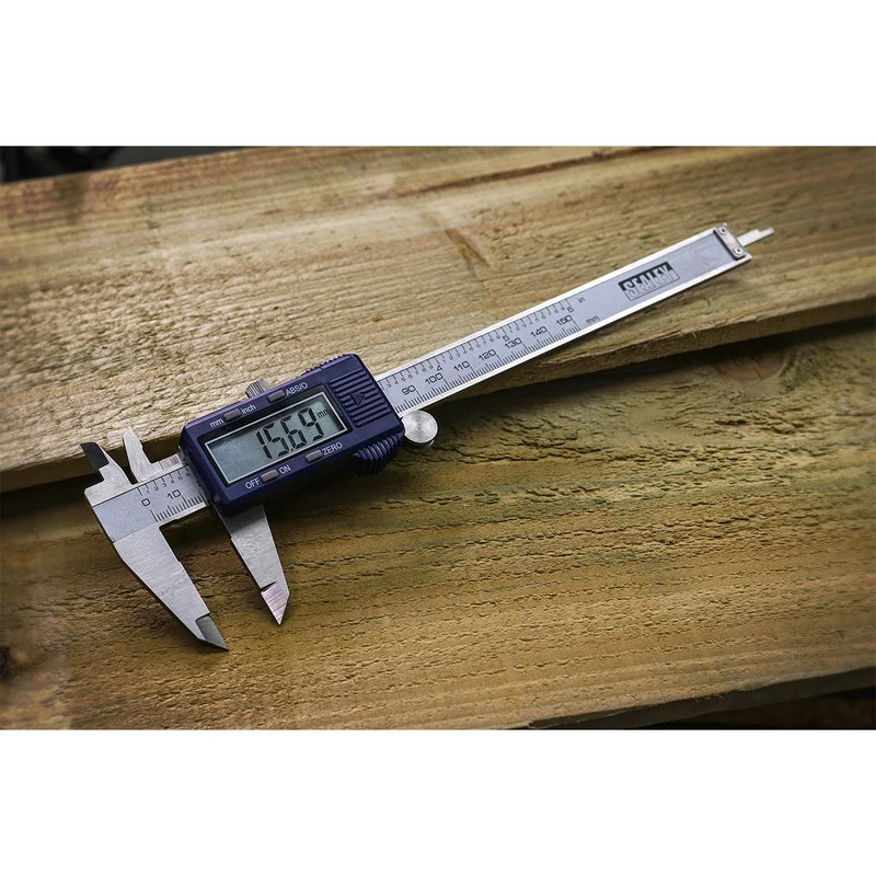 Sealey AK962EV Digital Vernier Calliper 0-150mm/0-6