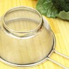 Strainer with Bottom 18-8 Stainless Steel, One Hand, 6.7 inches