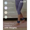 kure.fit Adjustable Wrist & Ankle Weights Set - 1lb Pairs