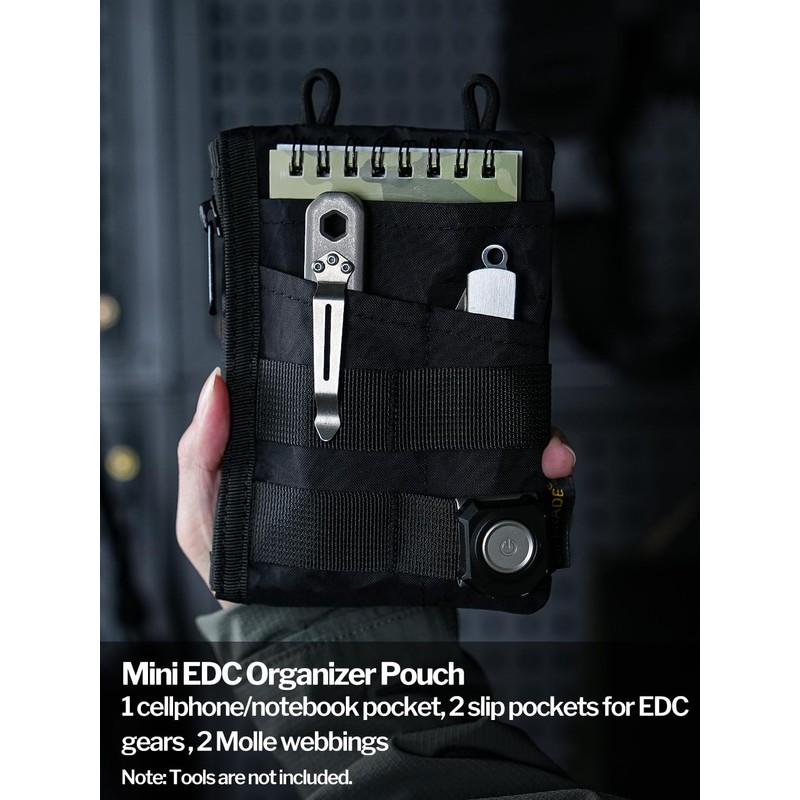 VIPERADE VE18N X-Pac EDC Pocket Tool Organiser, Multifunctional Small Tool