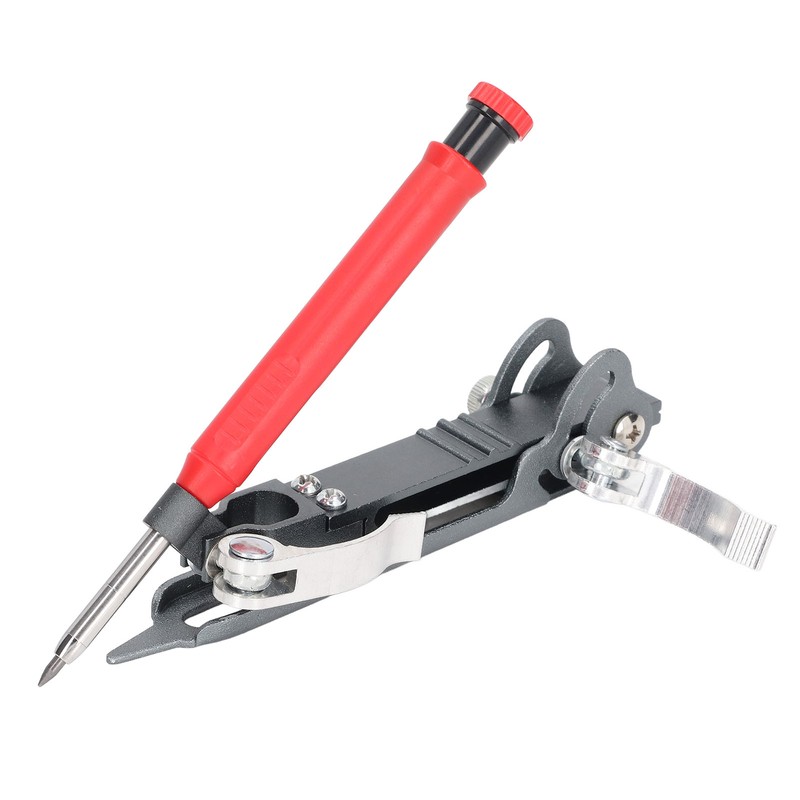 Multifunctional Scribing Tool Woodworking Compass Edge Ruler Countour Line Measuring