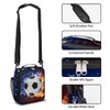 Soccer Insulated Lunch Bag Football Kids Lunch Box Reusable Leakproof
