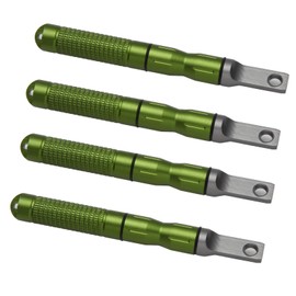 4PCS Ferro Rods Fire Starter Sticks Fire Striker Flint and Steel Fire Starter Kit Survival Flint Fire Steel Spark Magnesium Rod for EDC,Camping,Hiking,Emergency Survival Kits (4PCS Green Ferro rods)