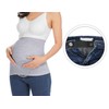 Rheane Maternity Belly Band, Navy+Grey 1