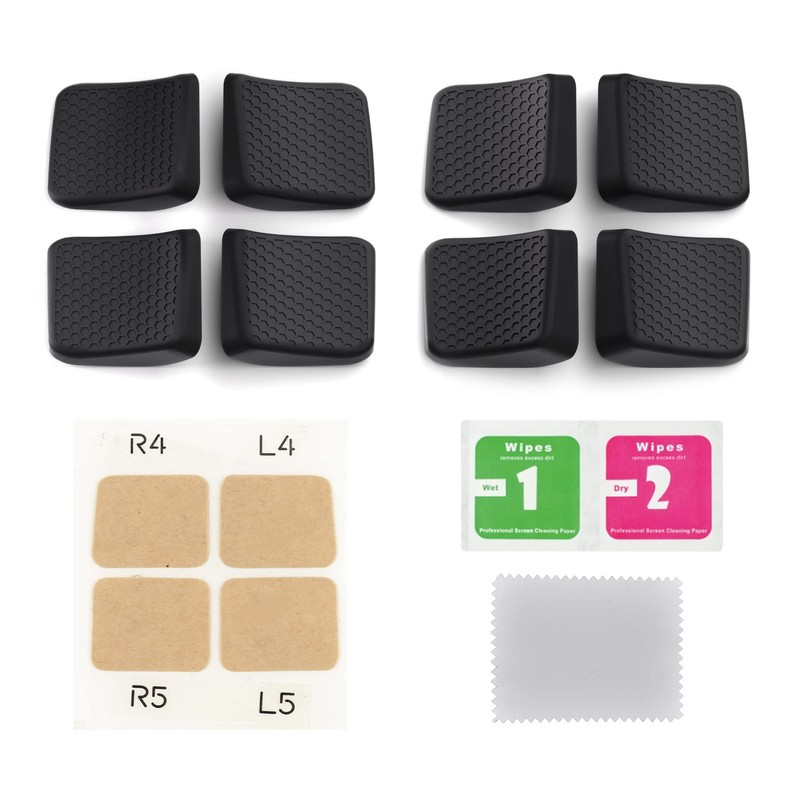 PlayVital Steam Deck Compatible Back Button Enhancement Set, Grip Improvement