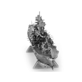 DCD Model Kit USS Arizona Battleship Steel Model by Metal Earth Difficult Level for Tool Kit Building