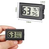 DiyStudio LCD Thermometer, Digital Thermometer, Embedded Mini Hygrometer, Digital Temperature