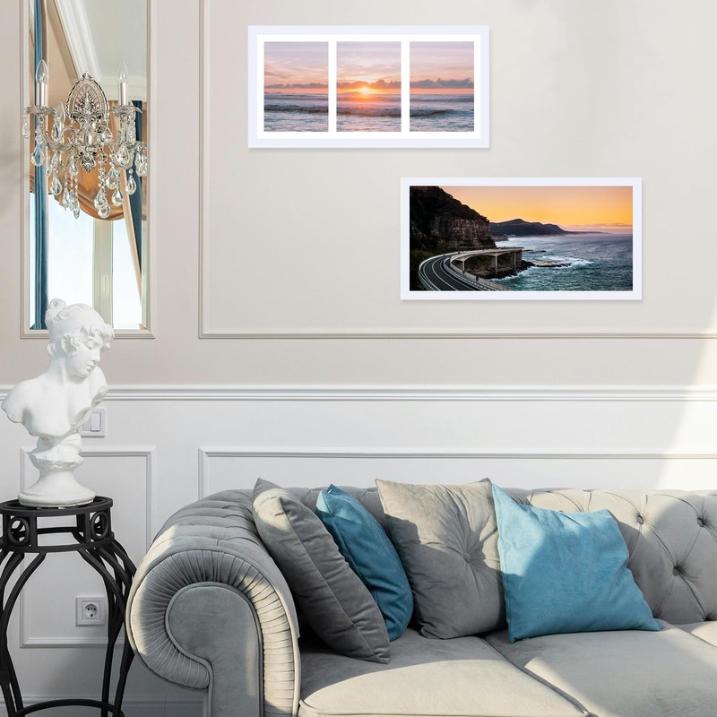 JCJMY 8x16 Picture Frame, 5x7 Collage Picture Frame, Display 3