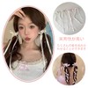 LeTradeJP Ribbon Hairpin (Set of 4) Cute, Bow, Hair Clip,