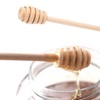 Wooden Honey Mixing Stirrer 10Pcs 6inch Honey Dipper Sticks Honey