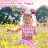 TYIUHELAS Pig Nose Ears and Tail Set Pig Ear Headband