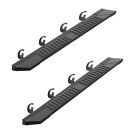 KUIPERAUTO 6 inches Truck Running Board Side Steps Compatible for 2004-2014 Ford F150 Super Cab (2 Full Size Doors & 2 Half Size Doors), Black