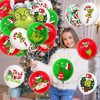 55Pcs Christmas Balloons Merry Christmas Balloons Whoville Christmas Decorations Whoville
