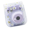Instant Camera Bag for Mini8 9 11 Transparent Daisy Print
