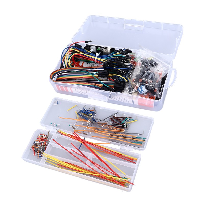 830 Tie Points Breadboard with Power Supply Module DIY Circuit