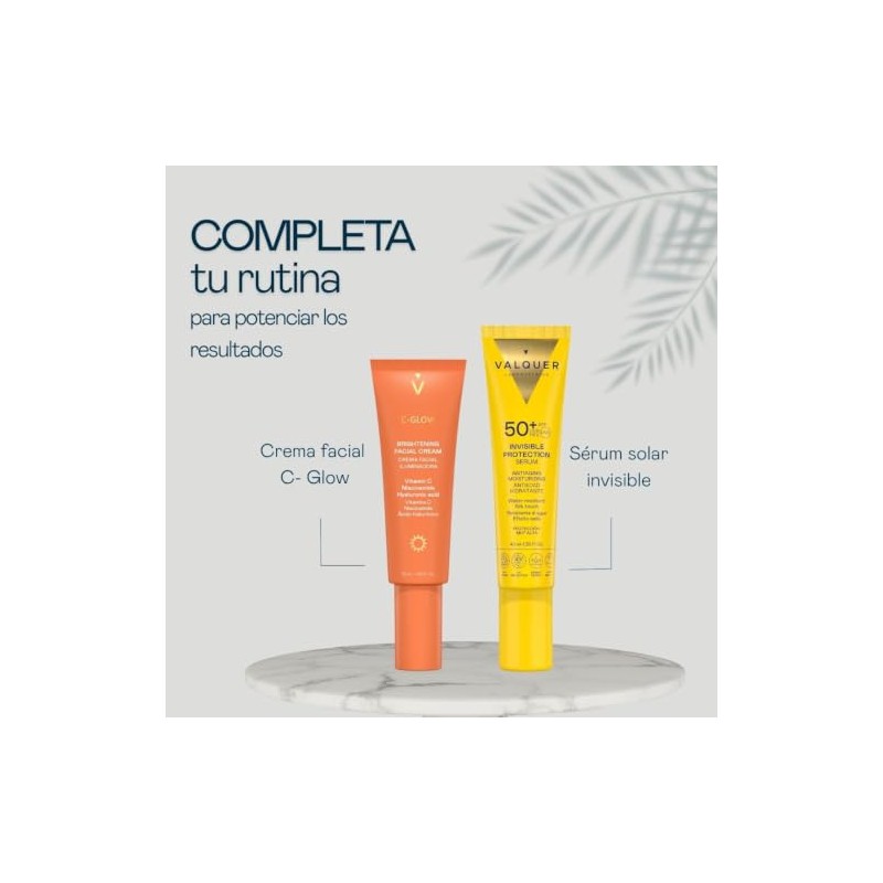 VALQUER Sérum Facial Vitamina C y Ácido Hialurónico 30 ml