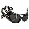 Pohotobooth Props Ltd Black Fancy Dame Edna Style Novelty Sunglasses