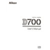 Nikon D700 Digital Camera Original Instruction Manual