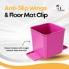 Car Trash Can for Vehicles Leakproof Compact Garbage Bin w/