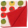 Hamamonyo Washed Towel Handkerchief, Assorted Tomatoes, Beni