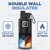 IRON °FLASK Camping & Hiking Hydration Flask with 3 Lids