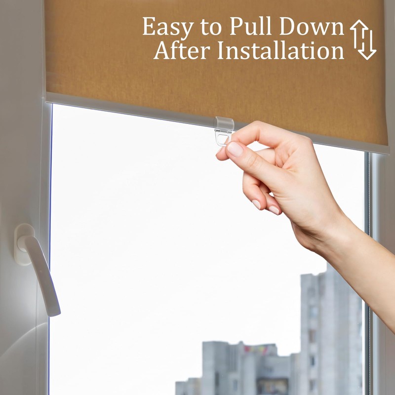 ibasenice 4 Blind Curtain Clips, Blind Clips, Blind Curtain Clips,