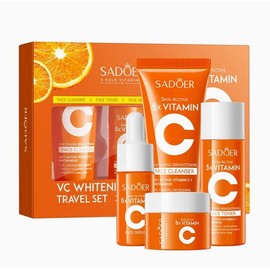 Vitamin C Brightening & Anti Aging Skin Care Series 4 Piece Set