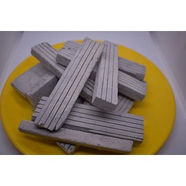 India Clay Black Grooved Slate Pencil 200 Grams