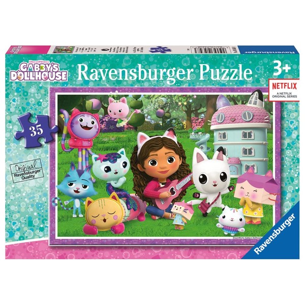 Ravensburger 5658 Gabby’s Dollhouse Jigsaw Puzzles for Kids Age 3