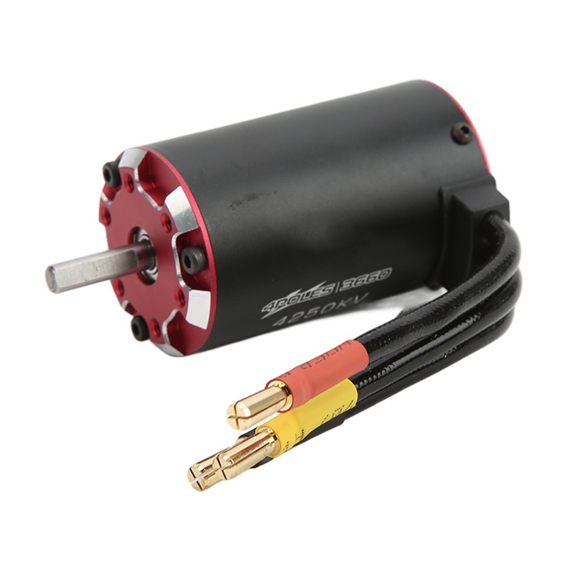 V2 3660‑4250KV Supersonic Brushless 4 Pole Motor with Temperature Sensor