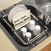 Small Expandable Over The Sink Dish Drainer Drying Rack In