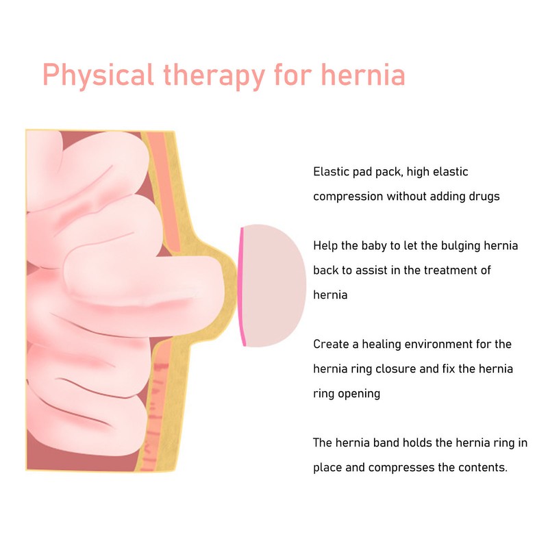 Baby Umbilical Hernia Belt High Elasticity Adjust Size Cotton Compression