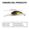 TACTICAL FISHING 4 Piezas - Kit de Curricanes 12.5cm 20.5g