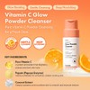 Hanskin Vitamin C Glow Powder Cleanser, Papaya Enzyme Powder Face