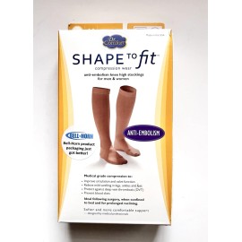 Unbranded Men Women 18 mmHg Compression Stockings Thigh High Socks Dr Comfort M/L