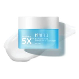 Papa Feel Crema Facial 5x Ceramidas 80g Hidratante - Todo Tipo De Piel - Día/noche