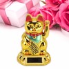 ASHATA Waving Cat, Cute Chinese Happy Cat Decoration, Waving Arm,
