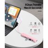 LENTION 6 in 1 USB C Hub with SD/Micro SD