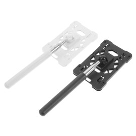 Anneome 2pcs Telescopic Card Holder Payment Extendable Id Badge Holder Stick Practical Card Holder for Car Vehicle Heavy Duty Badge Holder