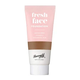 Barry M Cosmetics Fresh Face Lightweight Liquid Foundation Infused With Hyaluronic Acid And Vitamin C, Shade 15