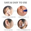 LeFeirr Ear Piercing Kit Disposable Ear Piercing Earrings Gun Silver