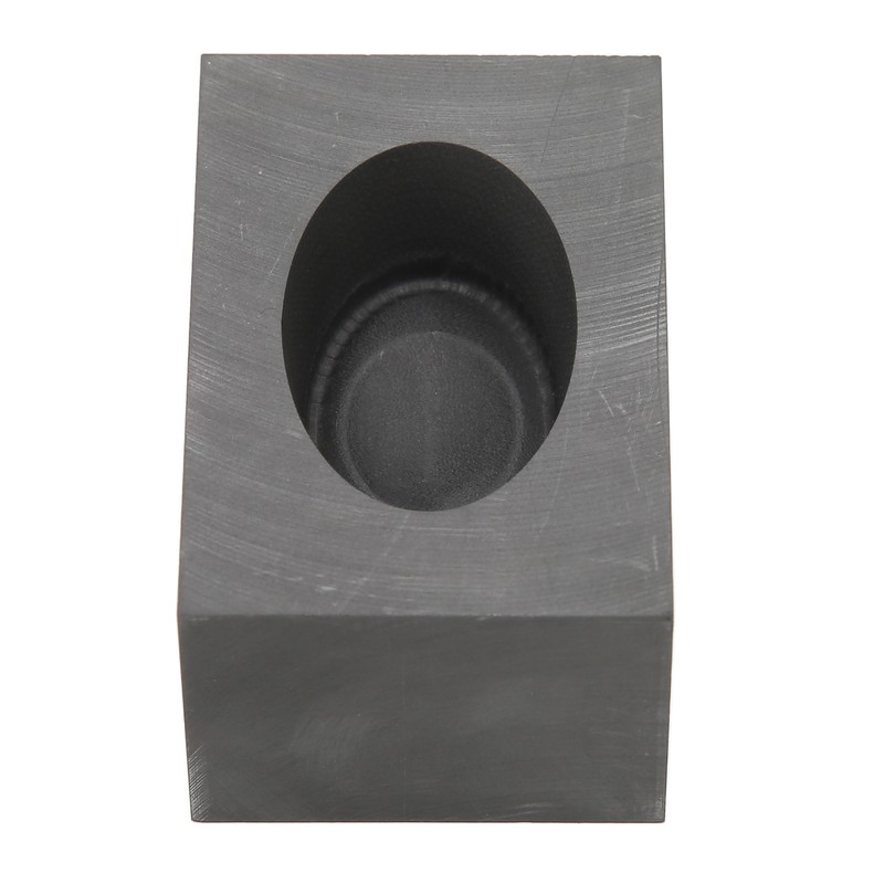 Graphite Mold High Temperature Resistance 3x4x6cm Ingot Shape Smelting Molds