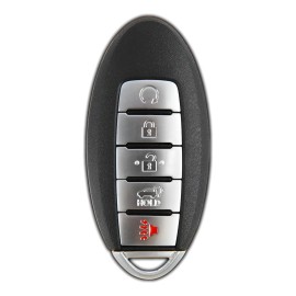 Llave De Presencia Repuesto Nissan Rogue 5 Botones 2017-2020 Negro