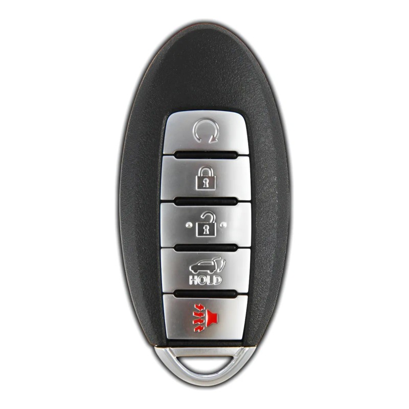 Llave De Presencia Repuesto Nissan Rogue 5 Botones 2017-2020 Negro