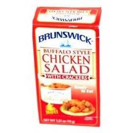 Brunswick (Buffalo Style) Chicken Salad (with crackers) 3.25oz 12pk